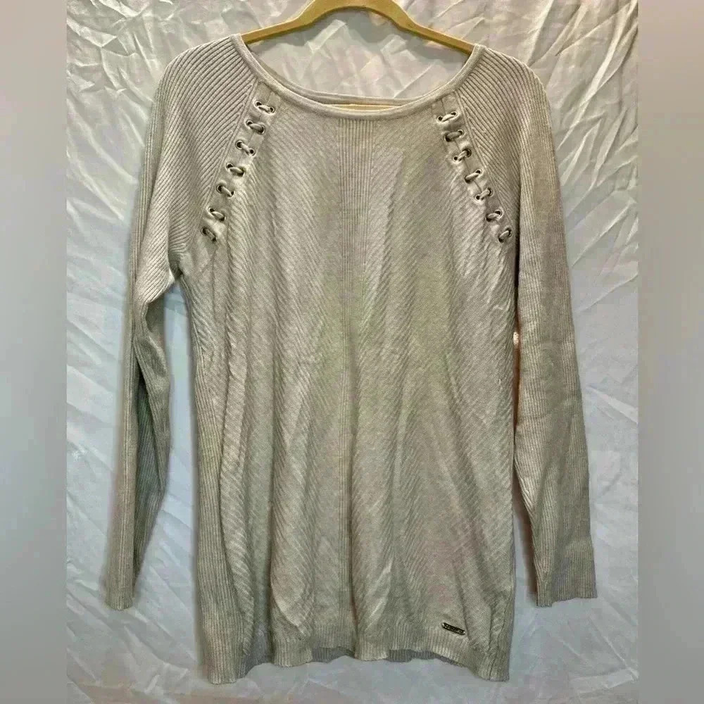 Calvin Klein shell lace sweater